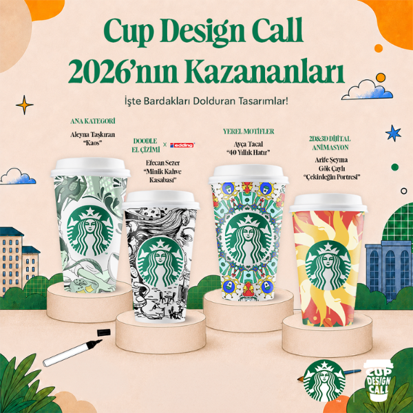 Starbucks® Cup Design Call Yarışmasının Kazananları Belli Oldu