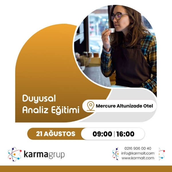Karma Grup’tan Gıda Sektörüne Yönelik “Duyusal Analiz Eğitimi”
