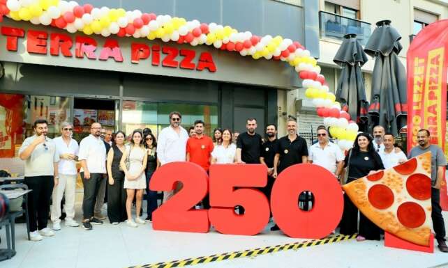 Yerli Pizza Zinciri Terra Pizza 250 Restorana Ulasti
