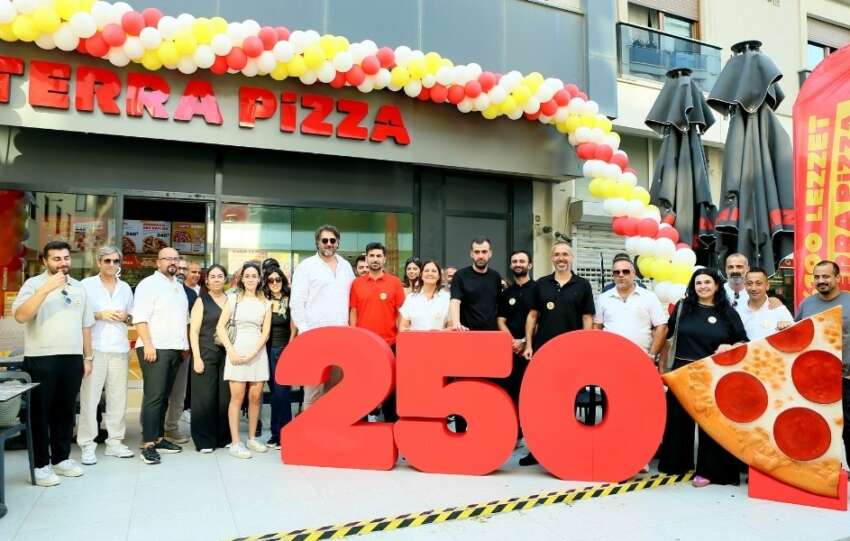 Yerli Pizza Zinciri Terra Pizza 250 Restorana Ulasti