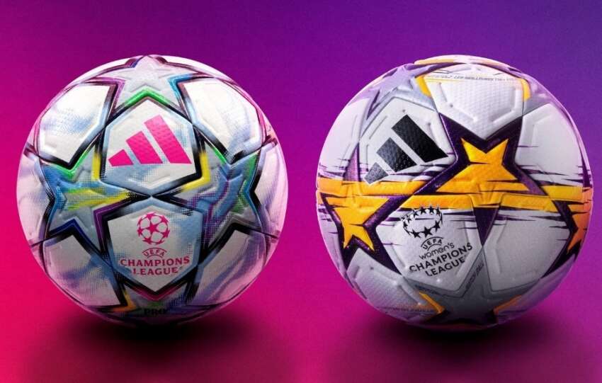adidasUEFA Sampiyonlar Ligi ve UEFA Kadin Sampiyonlar Ligi Resmi Toplarini Tanitti