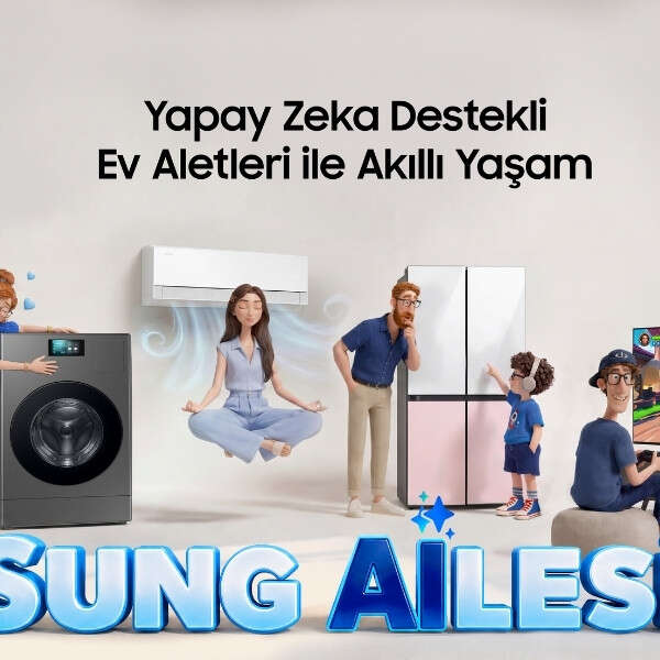 Samsung’un İlk AI Ailesi Sung, Samsung Akıllı Yaşam Deneyimini Ekranlara Taşıyor