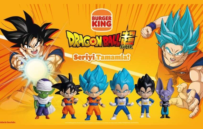 Burger Kingde Dragon Ball Super heyecani basliyor