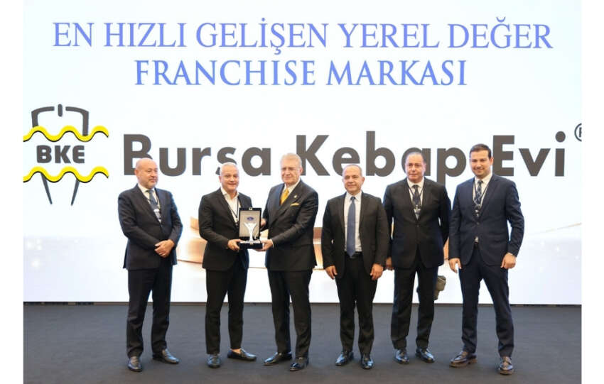 Bursa Kebap Evi UFRAD Marka Zirvesi 2026dan iki odulle dondu