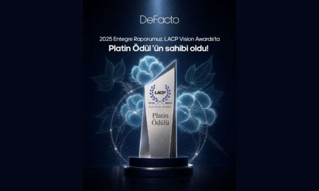 DeFactonun 2025 Entegre Raporuna LACP Vision Awardstan Platin Odul