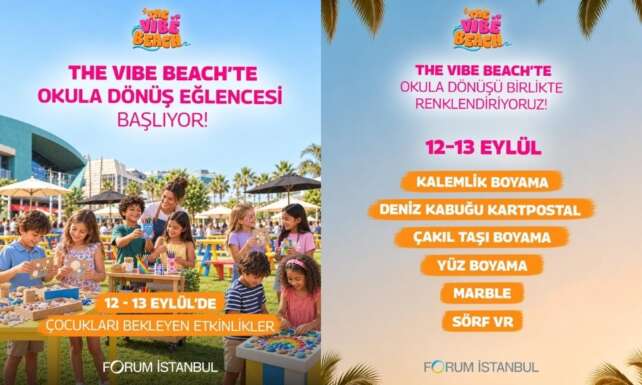 Forum Istanbulda Yazin Enerjisi Devam Ediyor Okula Donus Heyecani Basliyor