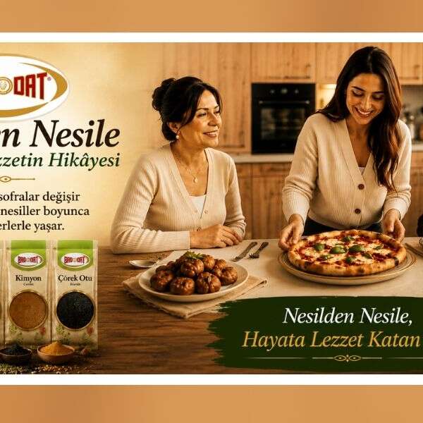Bağdat, Yapay Zekâ Destekli “Nesilden Nesile” Reklam Filmiyle Yarım Asırlık Lezzet Mirasını Gelecek Kuşaklara Taşıyor.