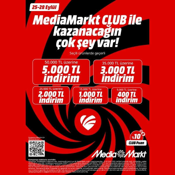 MediaMarkt Türkiye “Sepet Kampanyası” ile Sepette 5.000 TL’ye Varan İndirim Fırsatı Sunuyor
