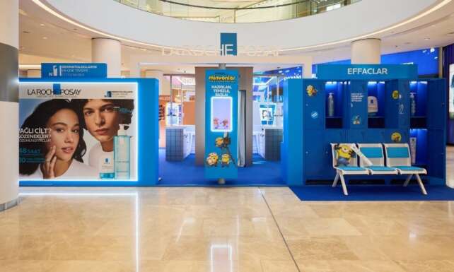 La Roche Posay Emaar AVMdeki pop up deneyim alanini ozel bir davetle tanitti
