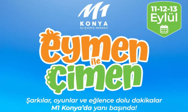 M1 Konya AVM Eymen ile Cimeni cocuklarla bulusturuyor