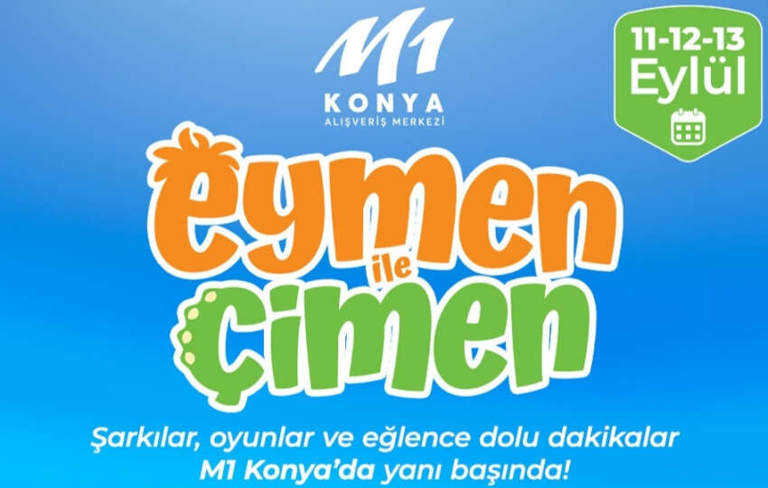 M1 Konya AVM Eymen ile Cimeni cocuklarla bulusturuyor