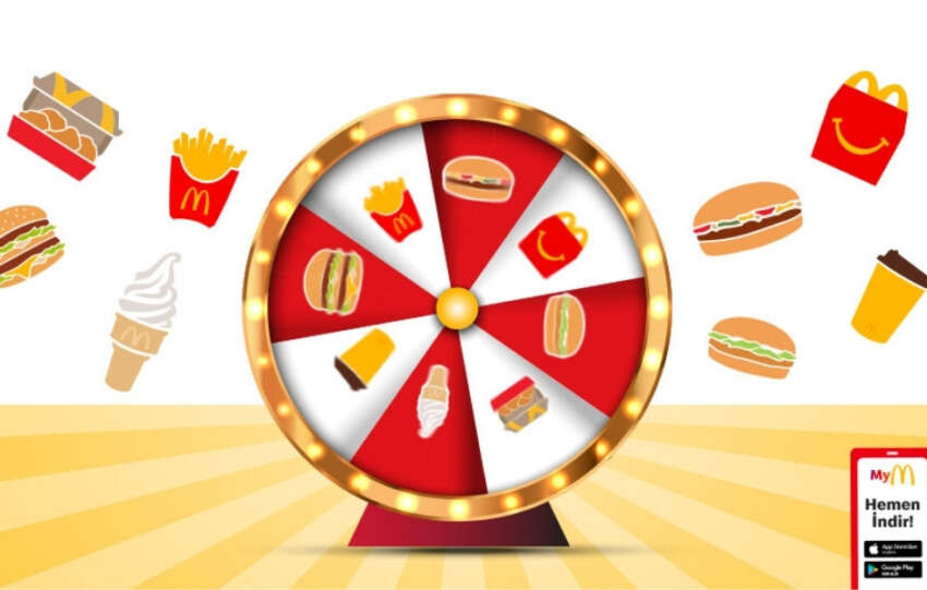 McDonalds Turkiyede Carkifelek Heyecani Basladi