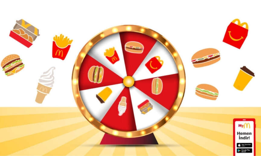 McDonalds Turkiyede Carkifelek Heyecani Basladi