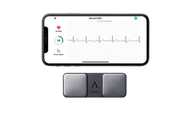OMRON HeartScan ile Evde EKG Olcumu Simdi Cok Kolay