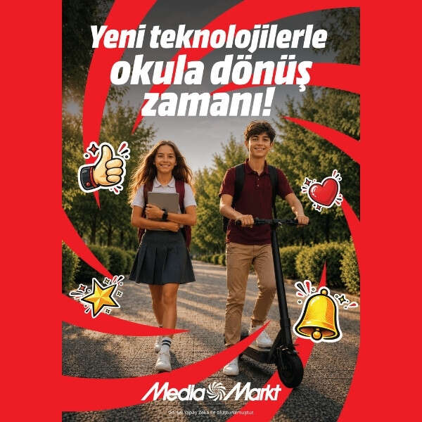 MediaMarkt’ın Okula Dönüş Kampanyasında teknoloji fırsatları devam ediyor 