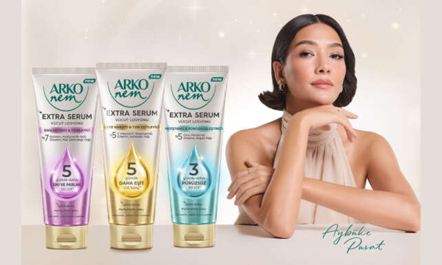 Arko Nem extra serum ile vucut bakiminda yeni bir donem baslatiyor