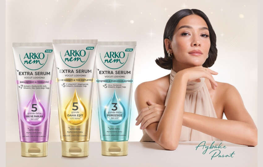 Arko Nem extra serum ile vucut bakiminda yeni bir donem baslatiyor