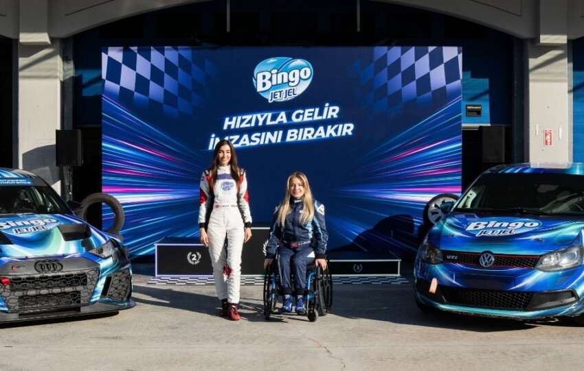 Bingo Jet Jel yaris pilotlari Seda Kacan ve Kubra Denizci Keskin ile jet modunu acti