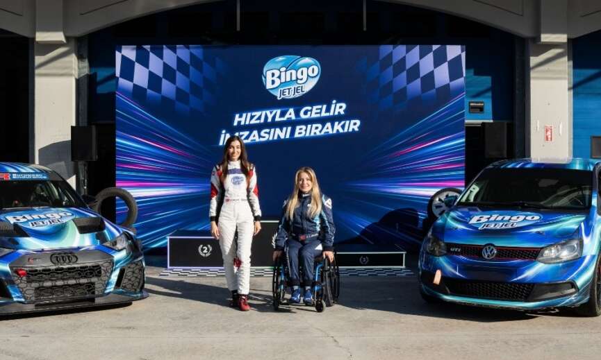 Bingo Jet Jel yaris pilotlari Seda Kacan ve Kubra Denizci Keskin ile jet modunu acti