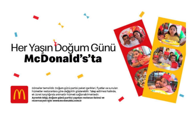 Cocuklardan Yetiskinlere Dogum Gunu Keyfi McDonaldsta