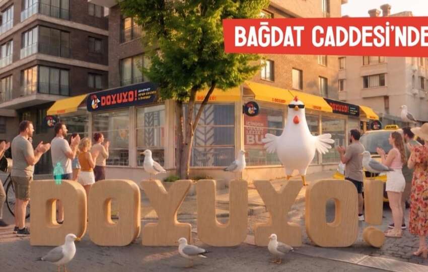 Doyuyo Simdi Bagdat Caddesinde Duyan Kosarak Geliyo