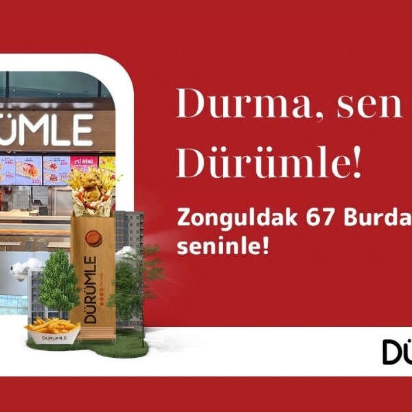 Dürümle Zonguldak 67 Burda AVM’de yeni restoranını açtı