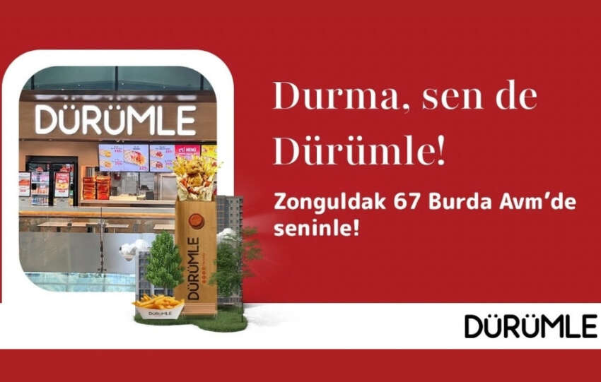 Durumle Zonguldak 67 Burda AVMde yeni restoranini acti