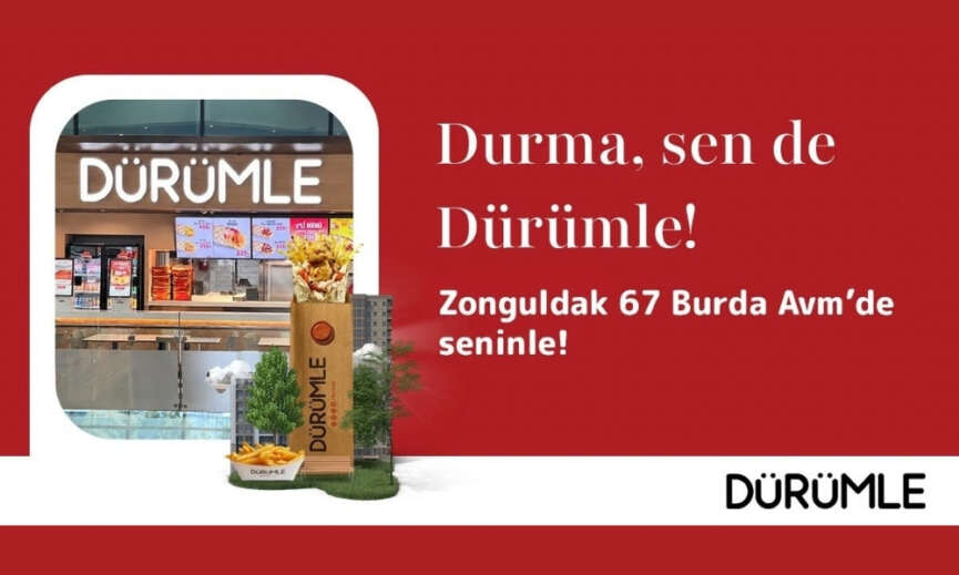 Durumle Zonguldak 67 Burda AVMde yeni restoranini acti