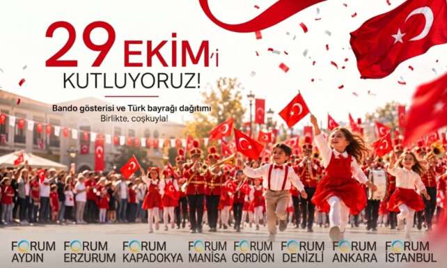 Forum Alisveris Merkezlerinde Cumhuriyet Bayrami coskusu yasanacak 1