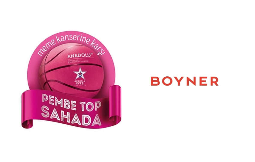 Pembe Top 13. kez sahada Boyner yine yaninda