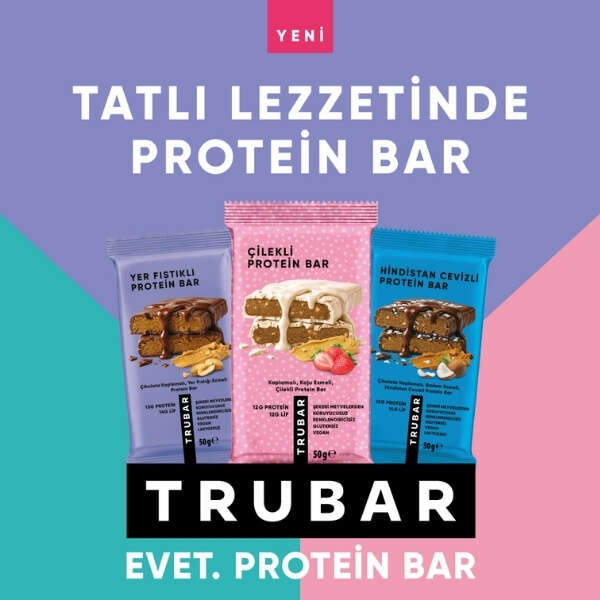 Tatlı Lezzetini Proteinle Buluşturan TRUBAR Türkiye’de