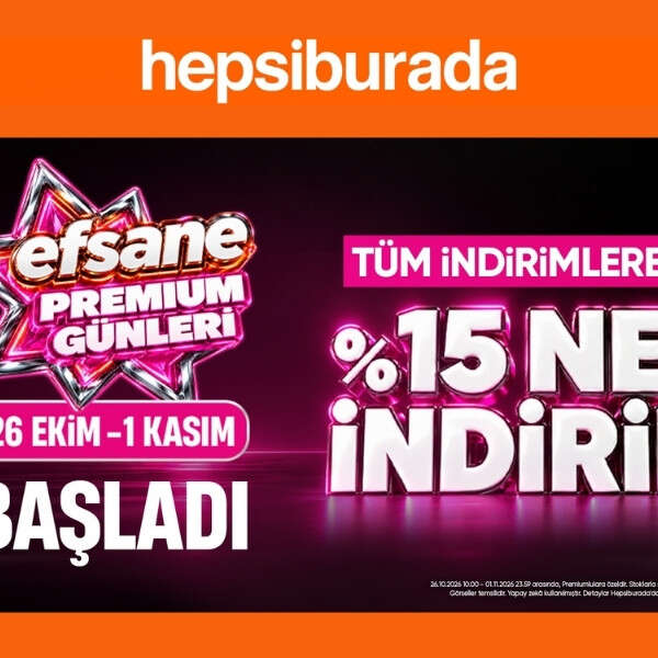 Türkiye’nin Efsane Kasım’ı hepsiburada ile başladı