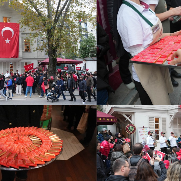 Kahve Dünyası, Cumhuriyet’in 103. Yılını Misafirleriyle Birlikte Kutladı